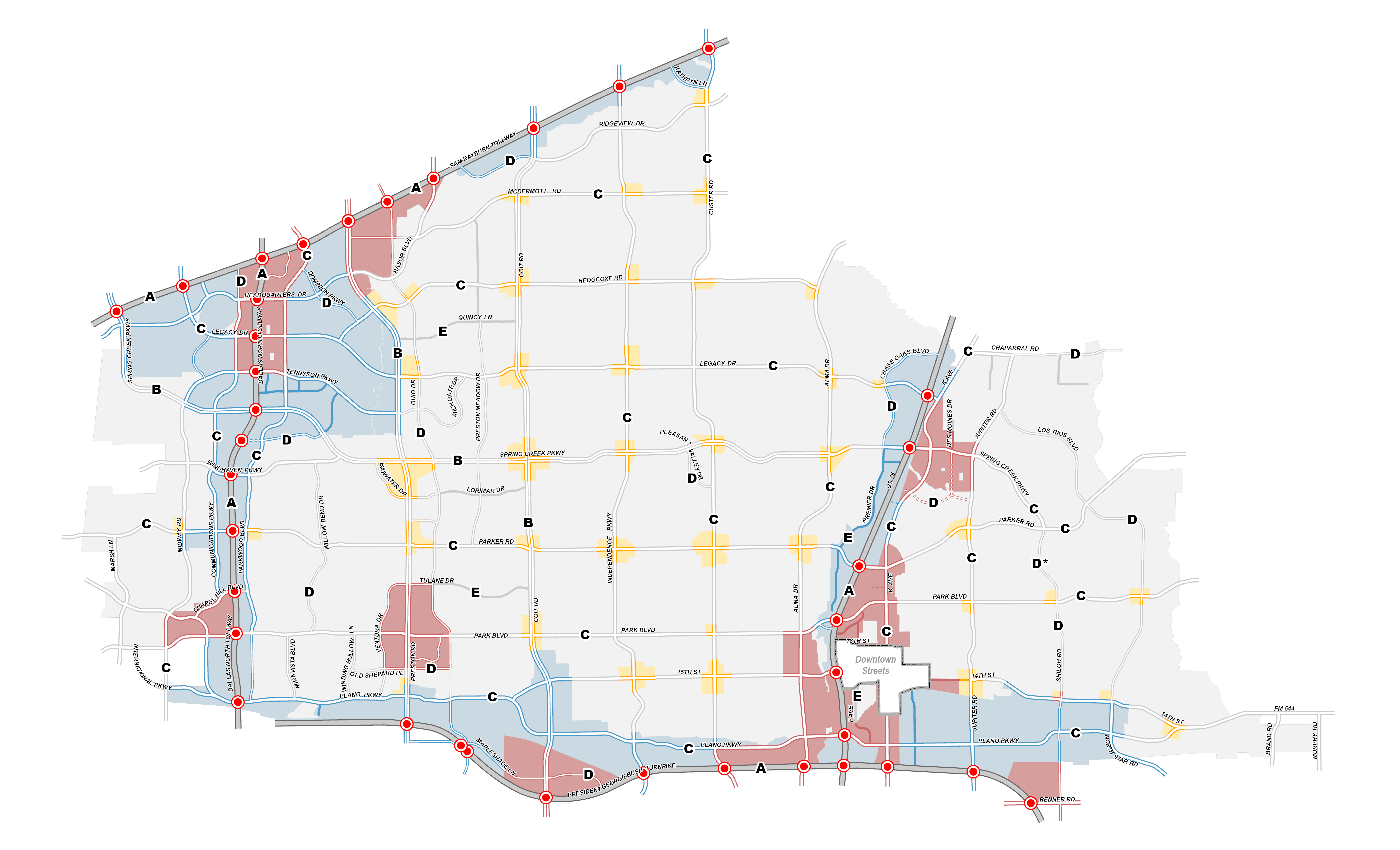Thoroughfare Plan Map