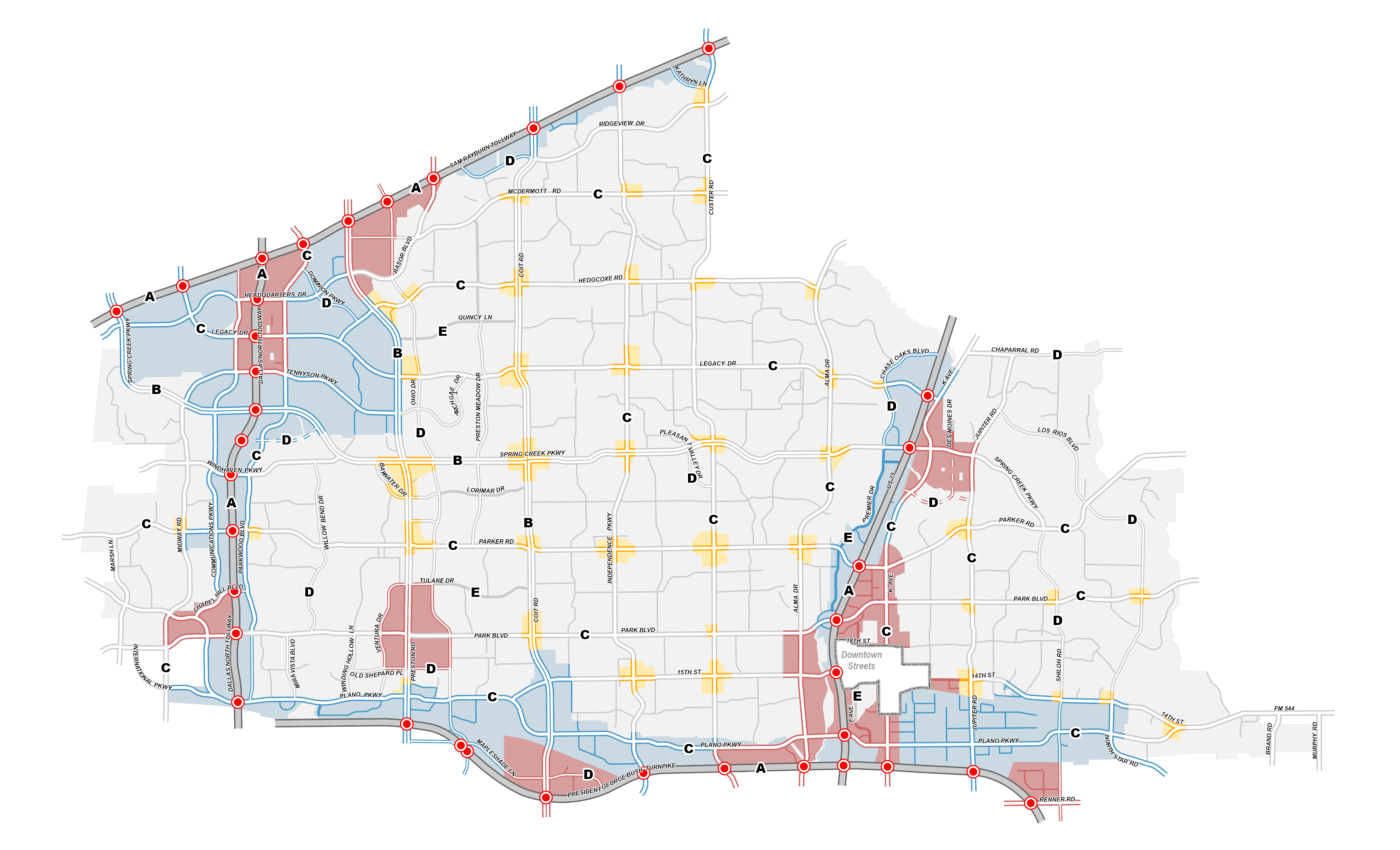 Thoroughfare Plan Map
