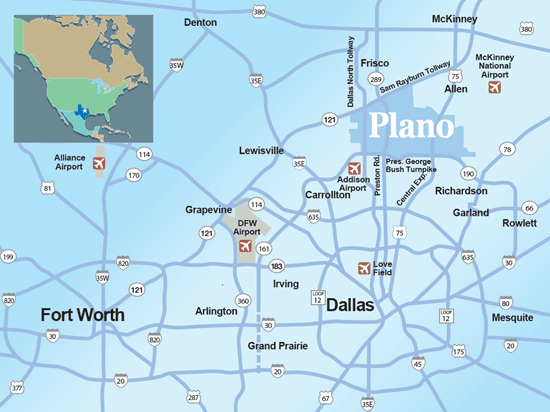 Plano Map